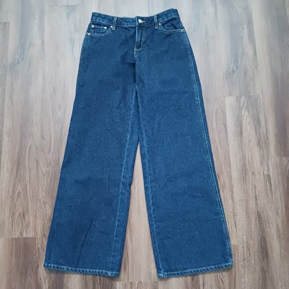Pacsun Casey Low Rise Baggy Womens Jeans 100% Cotton 28 x 32 - Picture 1 of 10